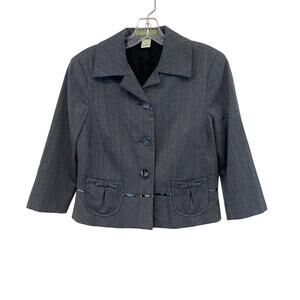Sigrid Olsen Petite Cropped Blazer Sz 2P